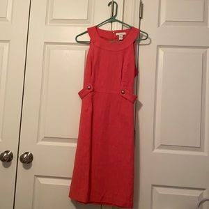 Coral professional dress